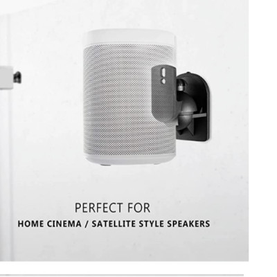 WALI Speaker Wall Mount Brackets for Bookshelf Surround SWM402