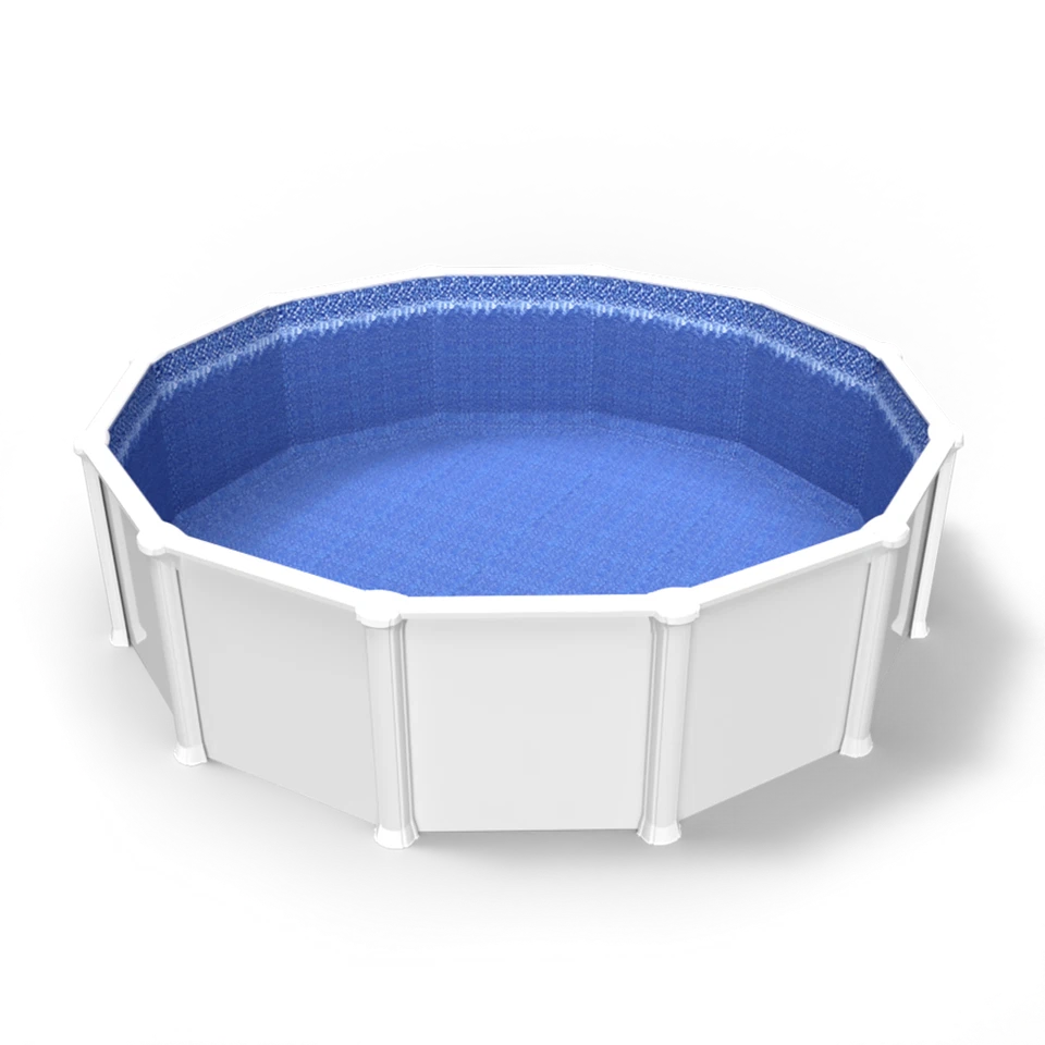 Revestimiento de piscina con cuentas para piscinas sobre el suelo - todos los tamaños redondo y ovalado vidrio brillante Foto 3 de 4