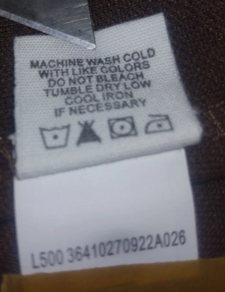 Uniforme de Empleado Sonic Drive-In 1X Polo Marrón Mangas Cortas NUEVO Foto 4 de 4