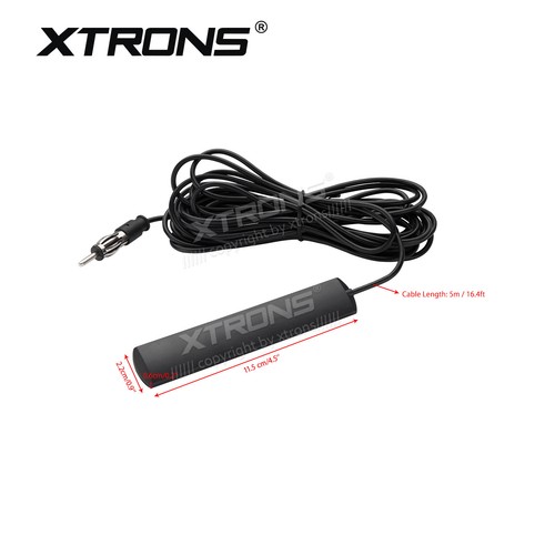 Universal Car Antenna Hidden Radio Amplifier Stereo FM/AM Receiver Aerial 12V - Picture 4 of 4
