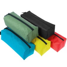 5/10x Canvas Tool Pouch Bag Zipper Small Multipurpose Pouch Heavy Duty Organizer