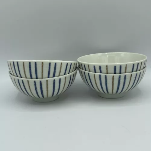 Utsuwa Kobo rice bowls Set (4) Made In Japan
