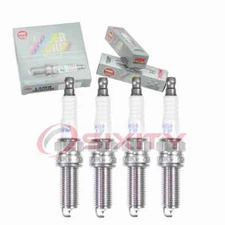 4 pc NGK 93819 ILKR8Q7 Laser Iridium Spark Plugs for Ignition Wire Secondary ja