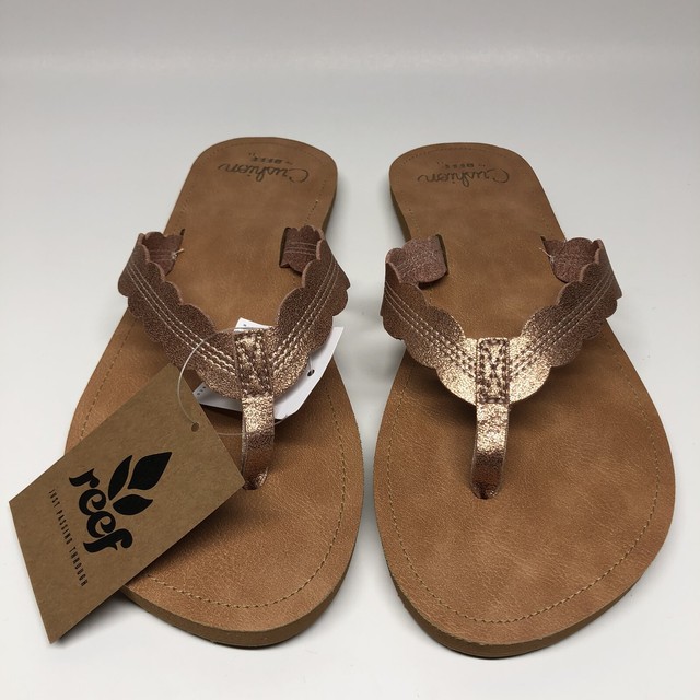 reef gold sandals
