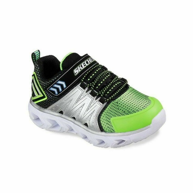 skechers boys' s lights hypno-flash