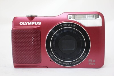 Olympus VG-170 Red 14.0 MP Compact Digital Camera From Japan Used