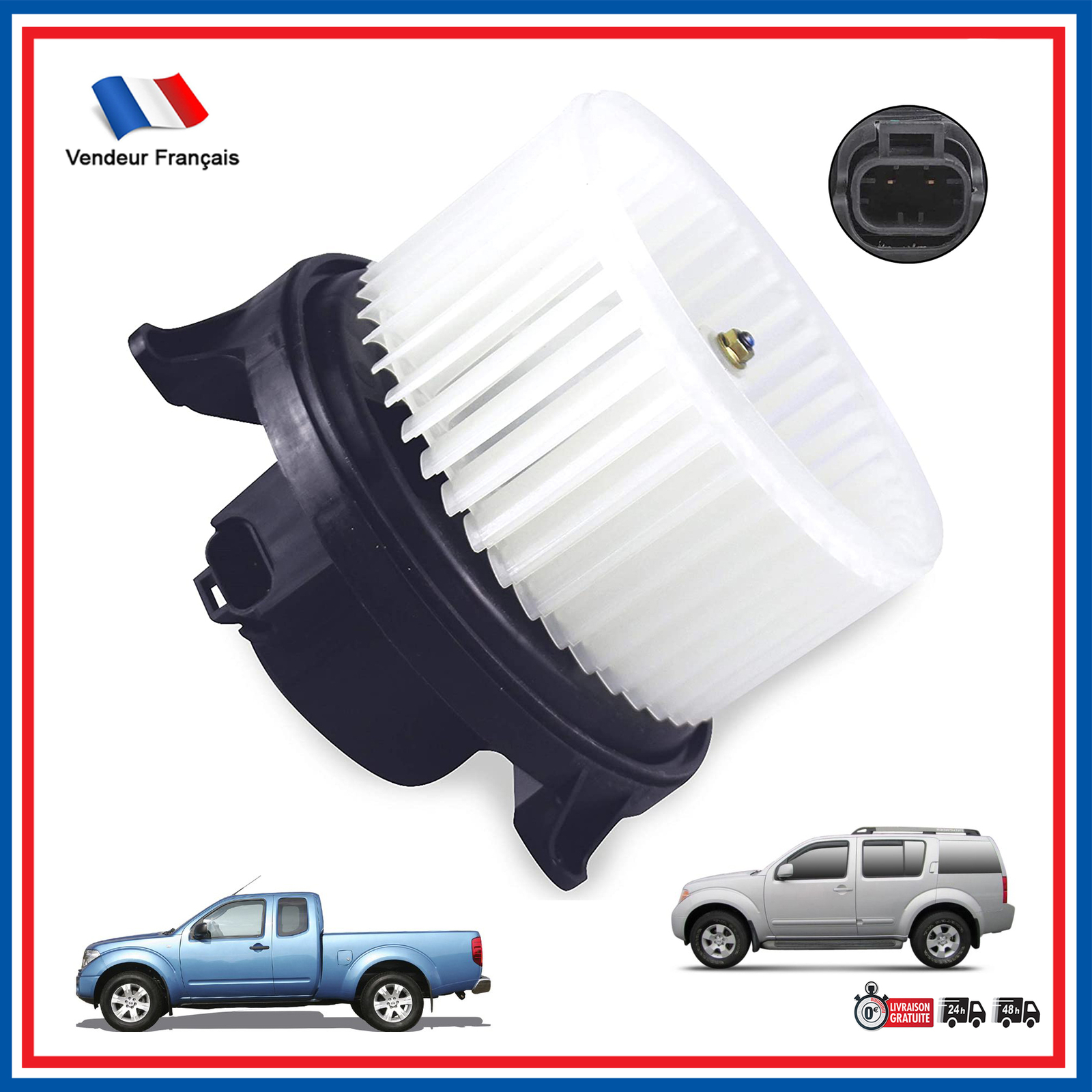 Pulseur air Nissan Pathfinder 2005-2012 ventilateur chauffage 27226EA010