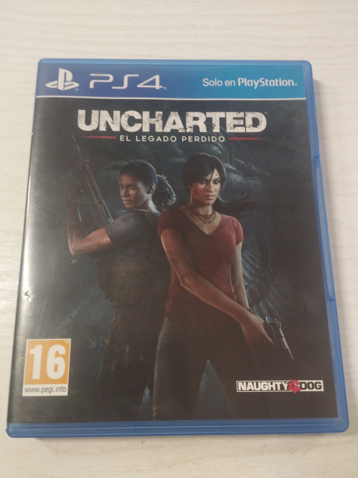 Uncharted El Legado Perdido - Juego PS4 Edicion España Pal Esp 3T