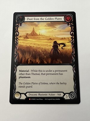 Dust from the Golden Plains Flesh and Blood: Dynasty Pack Fresh