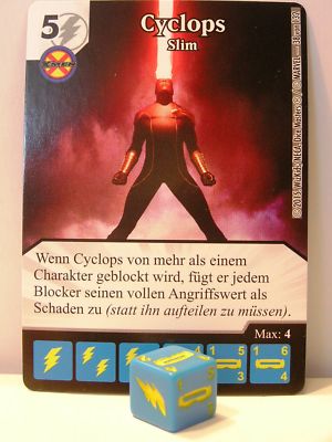 Marvel Dice Masters - #038 Cyclops - Slim - Avengers vs X-Men