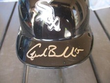 Gordon Beckham Chicago White Sox Player Autographed Signed Baseball Mini Helmet 