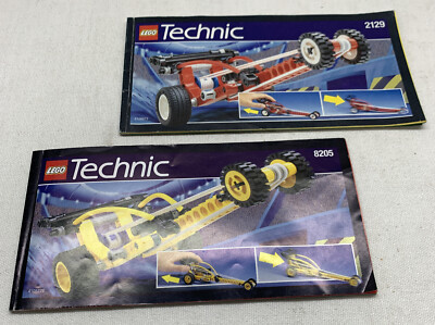 Lego Technic Blast Off Racers Manuals For Sets 2129 And 8205