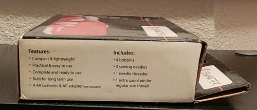 SMARTEK HANDHELD SEWING MACHINE RX-01R - Picture 3 of 3