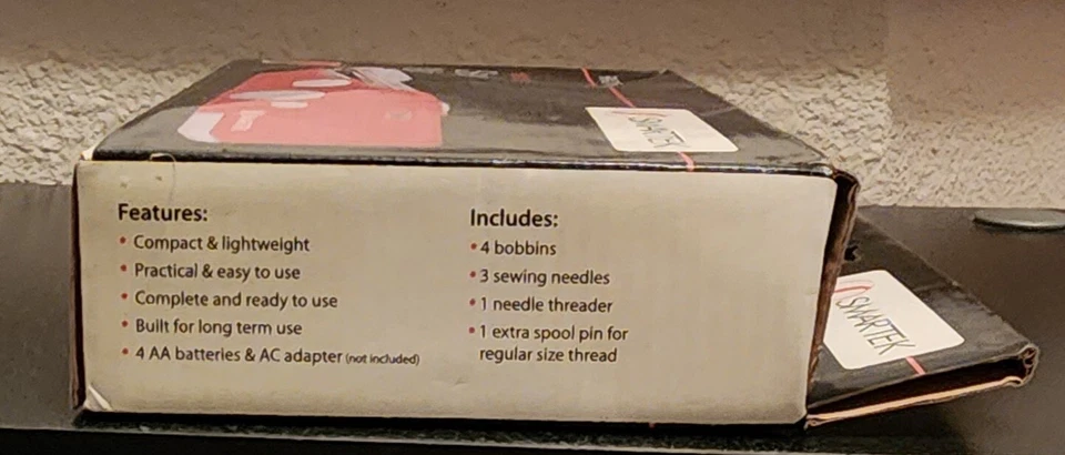 SMARTEK HANDHELD SEWING MACHINE RX-01R   - Image 3 of 3