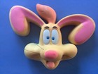 Roger Rabbit Wacky Head By Applause Out Of Bag 1987 Foam Puppet Head Whiskers-A — photo 1