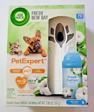 Air Wick Automatic Spray Pet Expert Starter Kit Fresh New Day Essential Oils