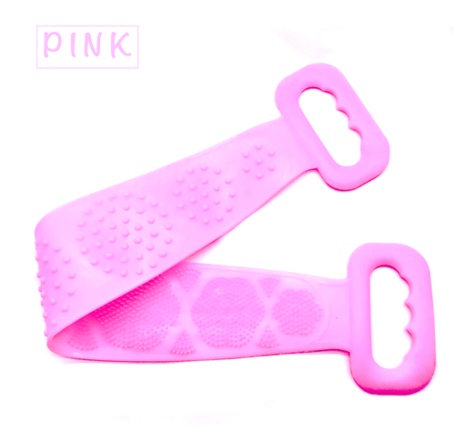 Silicone Bath Towel Back Brush Scrubber Exfoliating Scrub Body Wash Dual Side - Picture 13 of 16