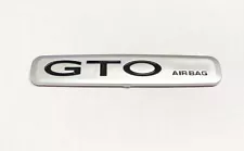 NEW! 2004-2006 Pontiac GTO Airbag Dash Badge Emblem Air Bag REPRODUCTION