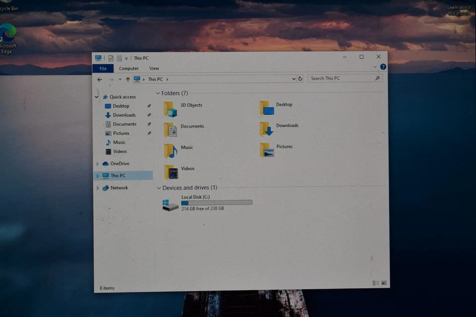 HP Z240 Xeon E3-1240v5 @ 3.5GHz 256GB SSD Windows 10 Pro 32-bit Parallel Port - Image 4 of 4