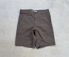 Carhartt Shorts Mens 34 Brown Force Relaxed Fit Lightweight Ripstop Cargo Work