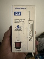 CAMGLINSH X13 Wireless Signal  Hidden Camera Detector, Viewfinder, Magnetic De  