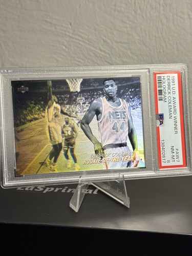 Derrick Coleman #AW7 1991 Upper Deck Award Winner Hologram card