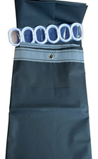 Shower Curtain for Bathroom, Water and Mould Resistant PEVA Bathroom Curtain wit