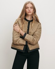 veronica beard Pearson Puffer Dickey Jacket 748 Size S