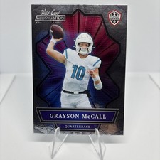2021 Wild Card Alumination NIL Collegiate Edition Grayson McCall #ANBC-29