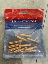 Techniweld T-035 Bernard Centerfire Style Contact Tip .035" (0.9mm) Wire 10 Pk