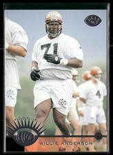 Willie Anderson 168 Base Leaf NM