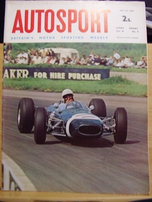 CAR AUTO MAG AUTOSPORT JULY 23 1965 SIMCA 1500 MERC BENZ 220 SE ESSO TIGER ADVER