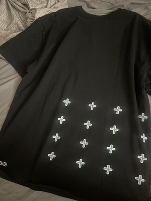 Ksubi Men s Black Graphic Logo Crew Neck Short Sleeve T-Shirt Size L Regular