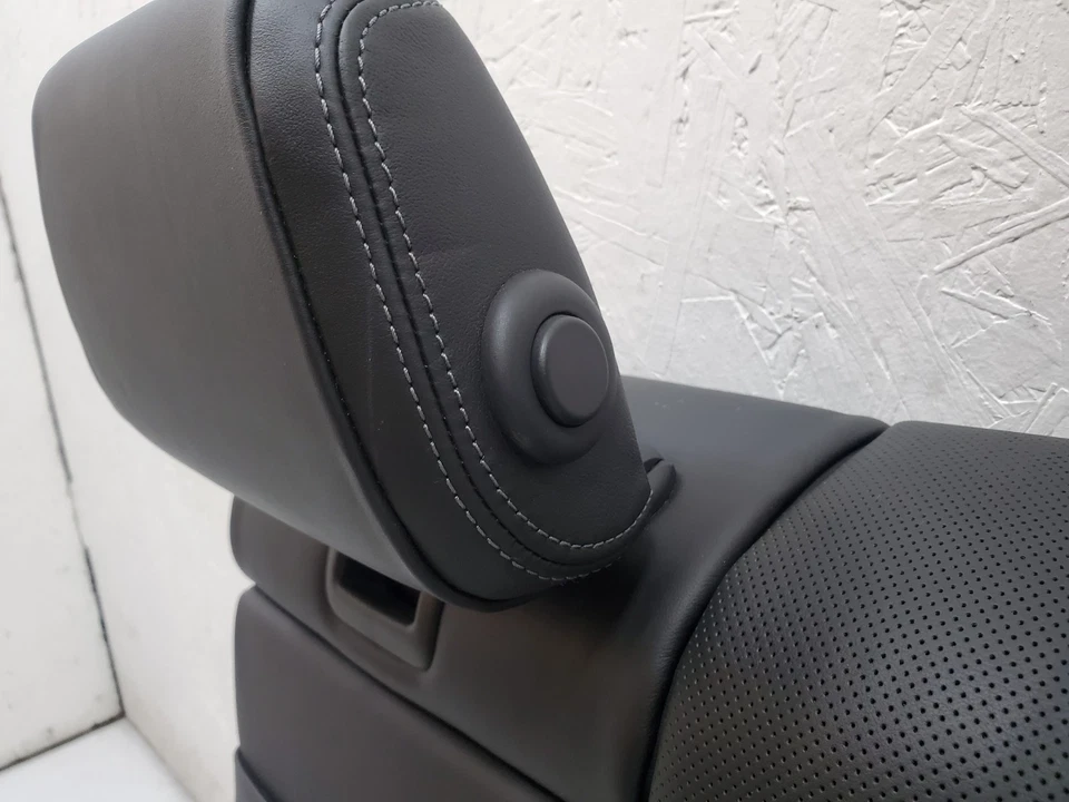 ✅ Cojín de asiento superior trasero izquierdo del lado del conductor de cuero negro 18-20 OEM BMW F90 M5 Foto 4 de 4