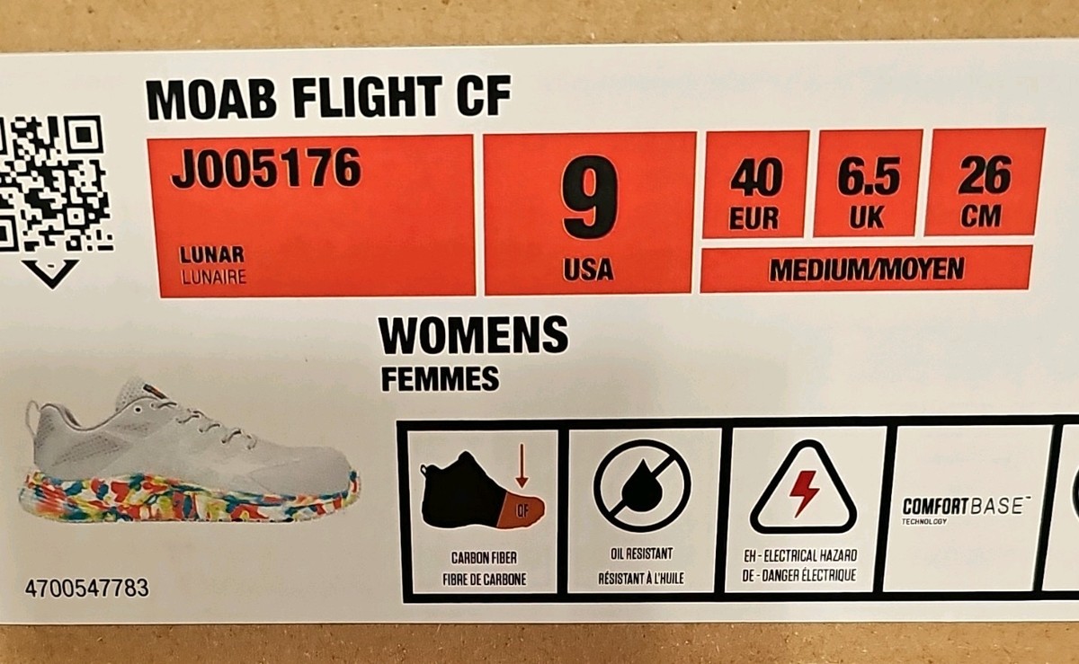 Merrell Moab Flight CF Lunar Athletic Shoes Gray Multicolor  display picture 1