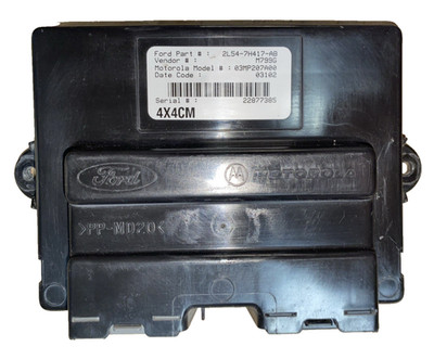 2003 2005 Ford Explorer Sport Trac, Transfer Case Computer Module #2L54-7H417-AB