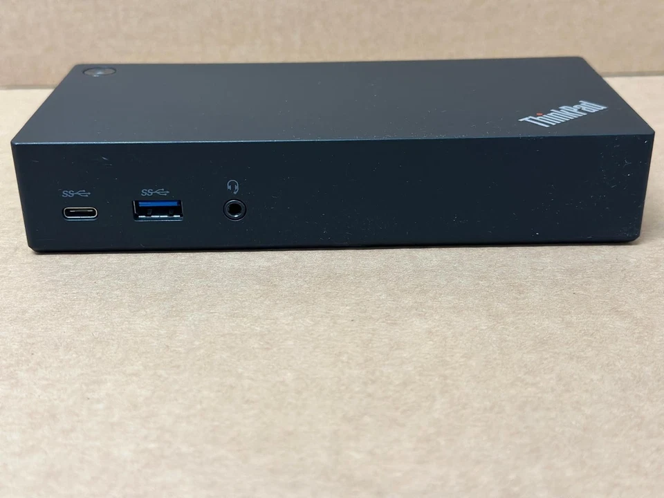 Lenovo ThinkPad USB-C Dock – originale, usato in condizioni eccellenti, nero - Immagine 3 di 4