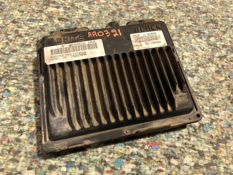 Módulo de control del motor 99-02 Chevrolet Express 1500 usado 5,7 L computadora 16263494 Foto 2 de 4