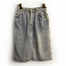 Vintage Y2K Woman s Gitano Denim Skirt Size 12 Throw Back