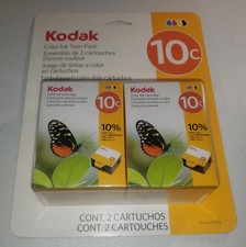 Kodak 10C Printer Ink Cartridges Color Ink Twin Pack Brand New 8H3049 CAT8831174
