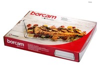Pasabahce Borcam - Auflaufform Servierform Backform - Rechteckig Glas 40X27Cm