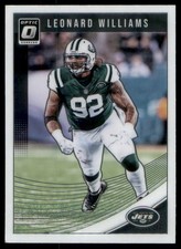 LEONARD WILLIAMS #76 2018 Donruss Optic Optic New York Jets NM