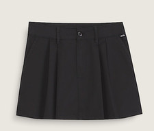 Brand New Kids Vans Authentic Chino Mini Skirt Black Size 12