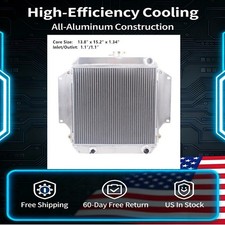 2row Performance Aluminum Radiator For Suzuki Samurai Sj413 Jimny 1.3l 1986-1988