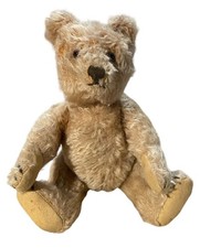 Early Antique 10 Steiff Jointed Teddy Bear 1920's No button/tag