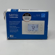 Sensi by Copeland Wi-Fi Smart Thermostat 1F87U-42WF White