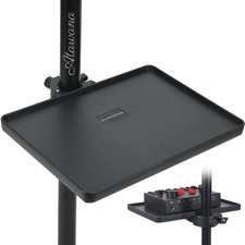 Adjustable Microphone Stand Tray for Music Sheets & Recording Accessories