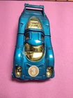 Corgi Toys Whizzwheels Porsche 917 Diecast Model Car Blue Gold Collectible