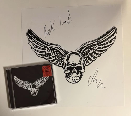 Aerosmith Yungblud - One More Time Cd  Sealed Signed 12” Art Card