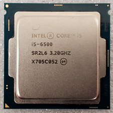 Intel Core i5-6500 3.20GHz 6MB Quad Core Processor SR2L6 LGA1151 . 6th Gen